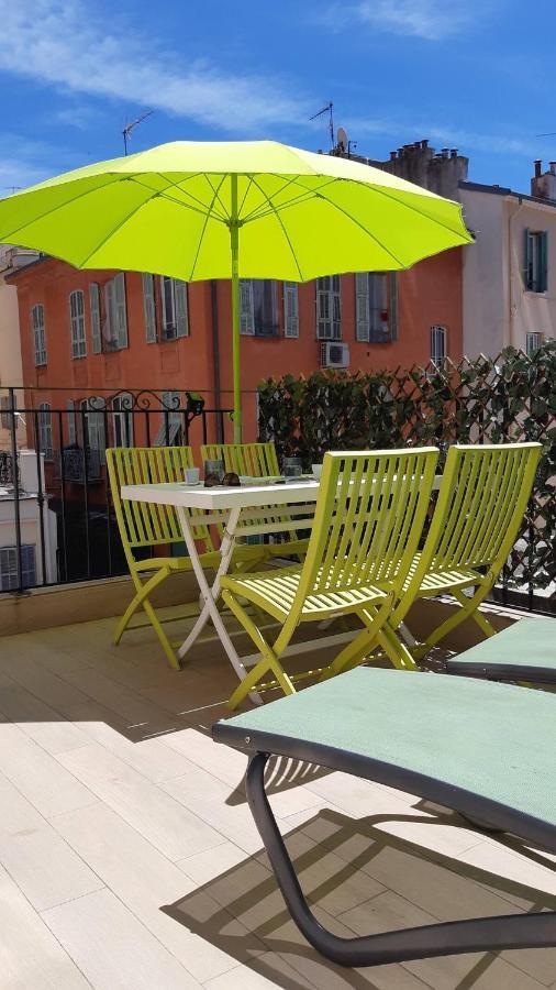 尼斯F2 Terrasse, Moderne, Hyper Centre, Clim, Ascenseur- Dubouchage公寓 外观 照片