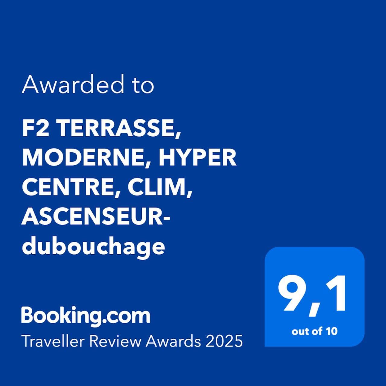 尼斯F2 Terrasse, Moderne, Hyper Centre, Clim, Ascenseur- Dubouchage公寓 外观 照片
